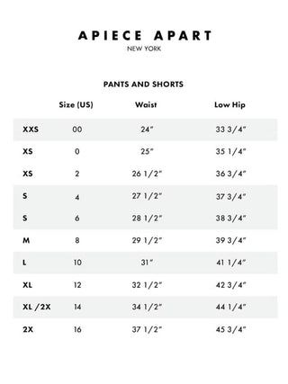 Apiece Apart - Hana Pull On Full Flare Pants