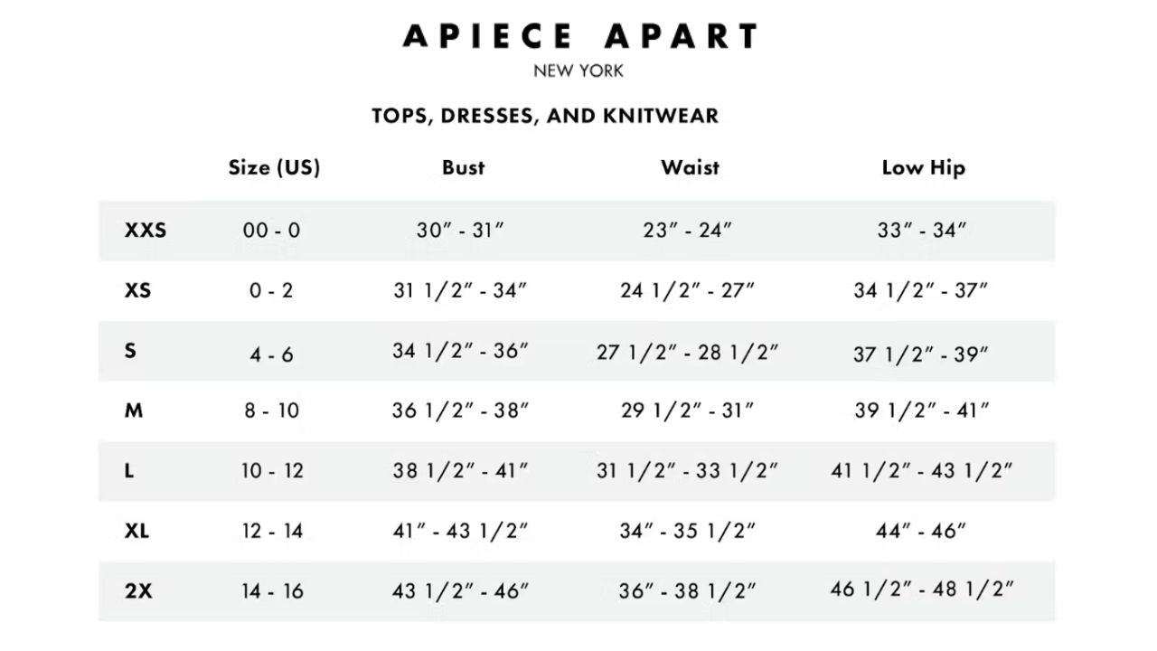 Apiece Apart - Lino Crewneck Puff Sleeve Top