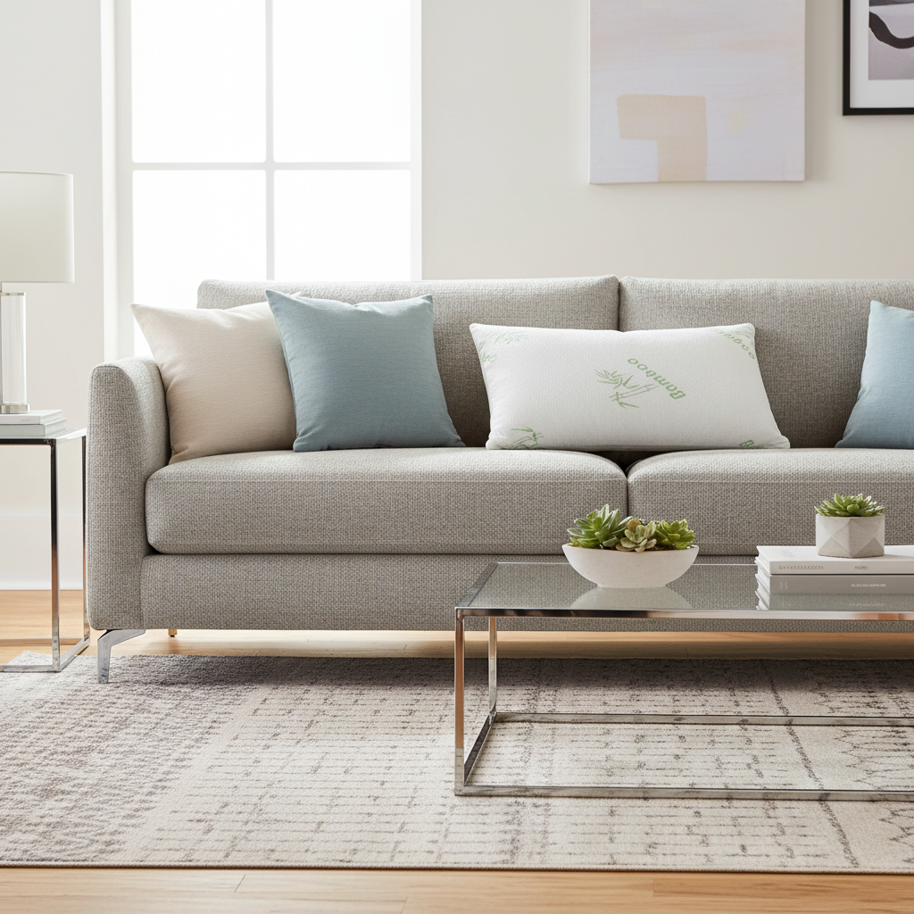 Bamboo Memory Foam Pillows (1- or 2-Pack)