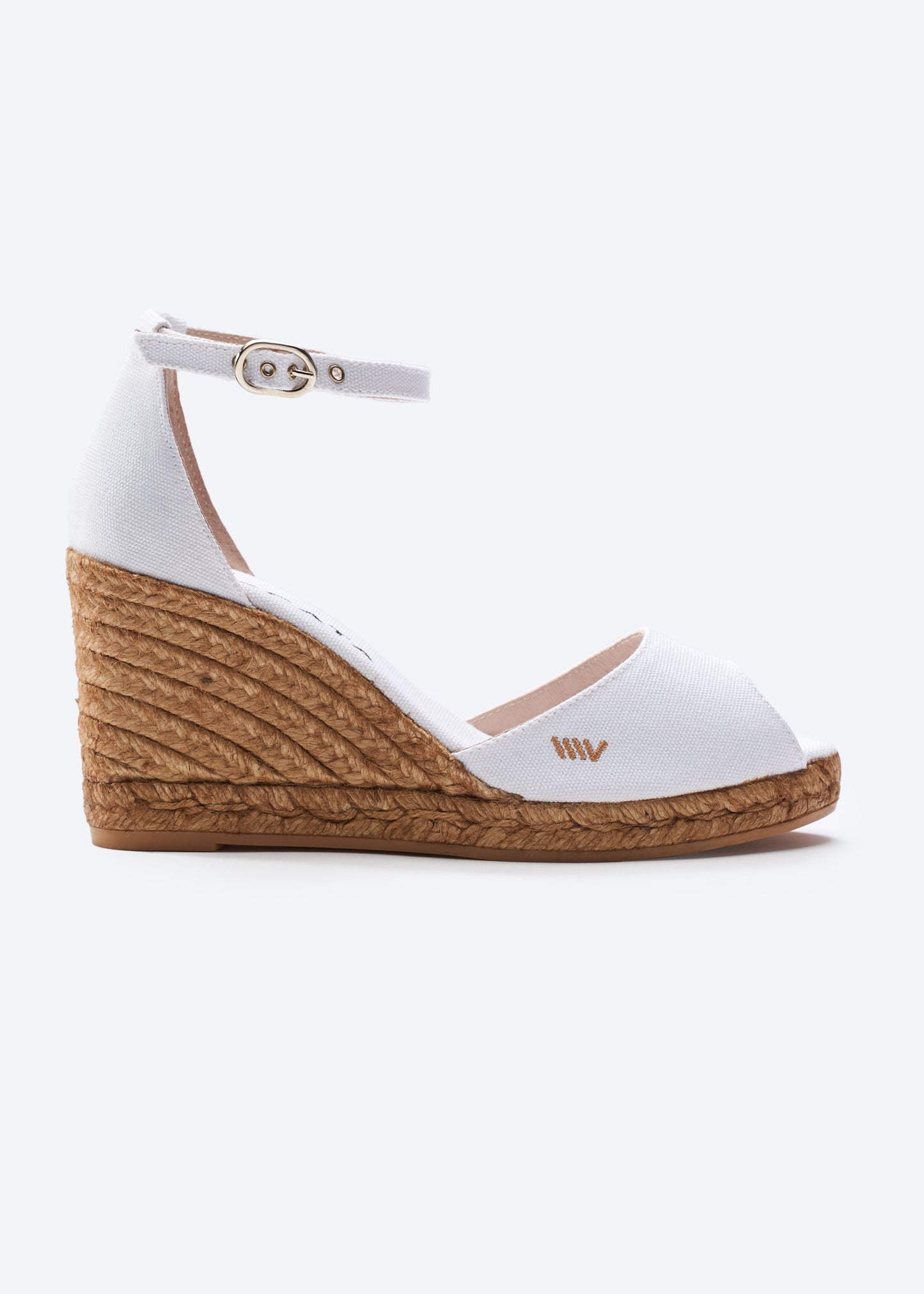 Aiguafreda Canvas Espadrille Sandal Wedges