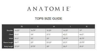 Anatomie - Abryl Slvless Mock Neck Tank