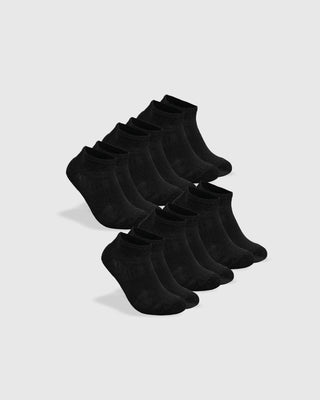 Black Ankle Sock 6-Pack