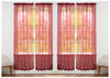 J&V TEXTILES 4-Pack Value: Solid Sheer Window Curtain Panels