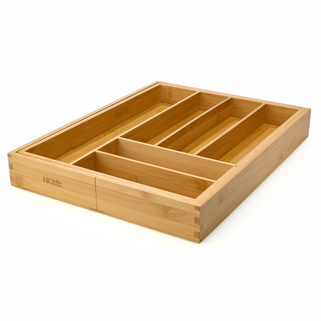 Helios Kitchen Bamboo Cutlery Tray