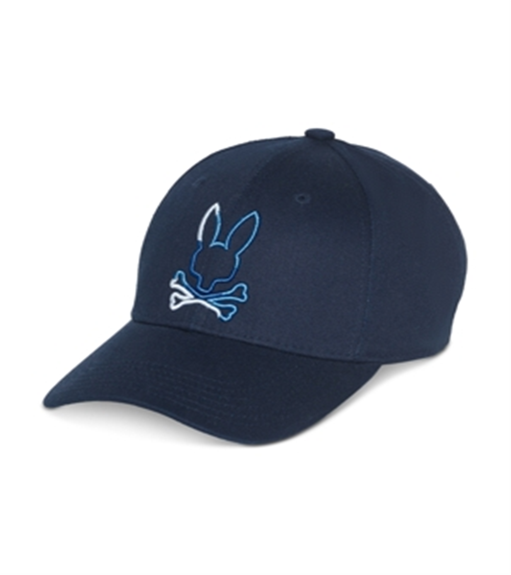 Psycho Bunny Calle Baseball Cap Navy