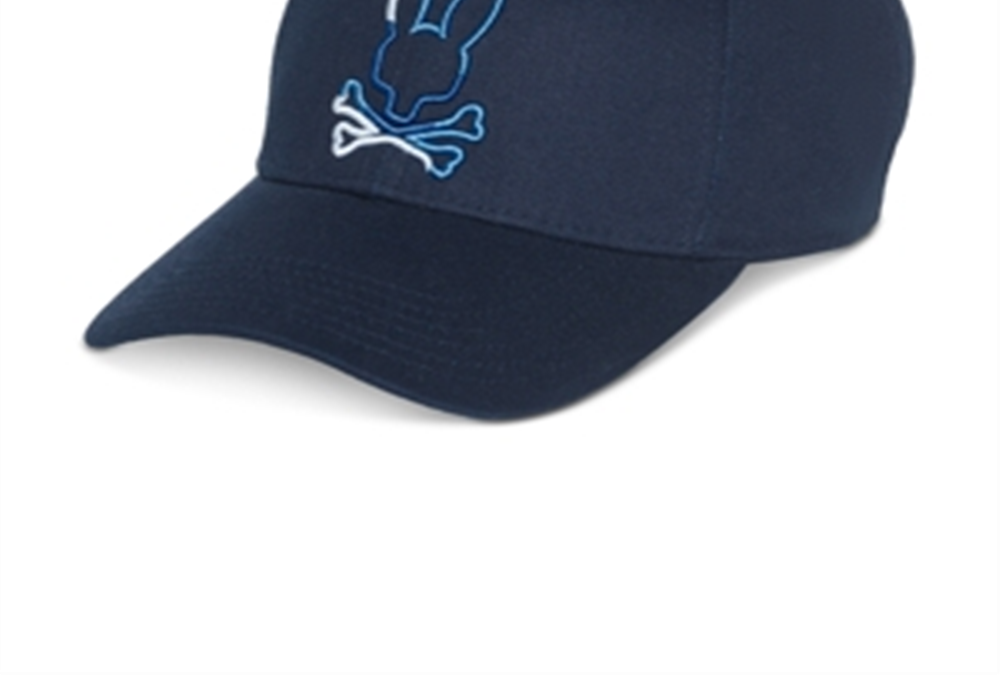 Psycho Bunny Calle Baseball Cap Navy