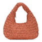 Solea Straw Clutch Bag