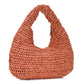Solea Straw Clutch Bag