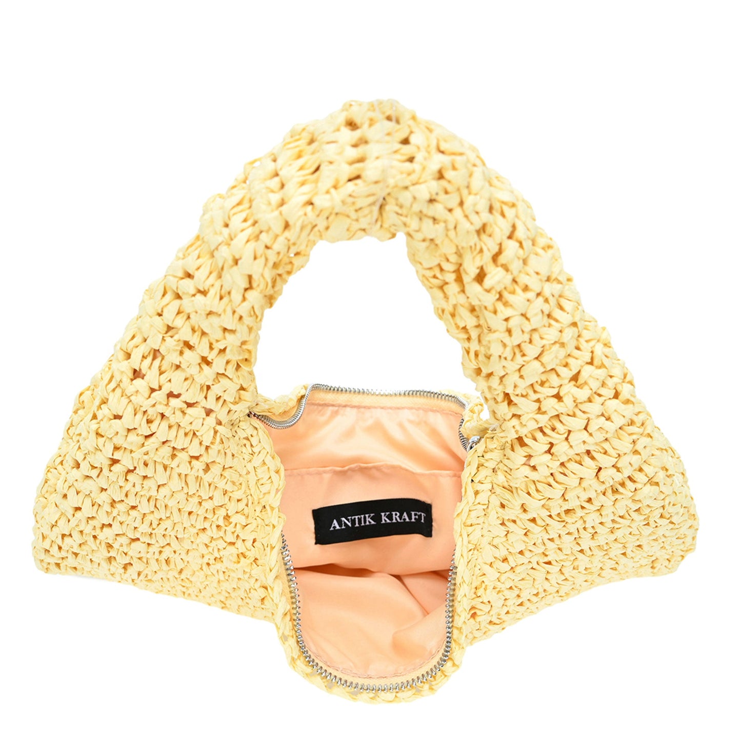 Solea Straw Clutch Bag