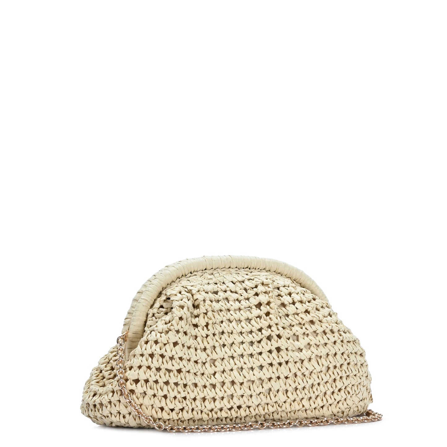 The Brynn Straw Clutch