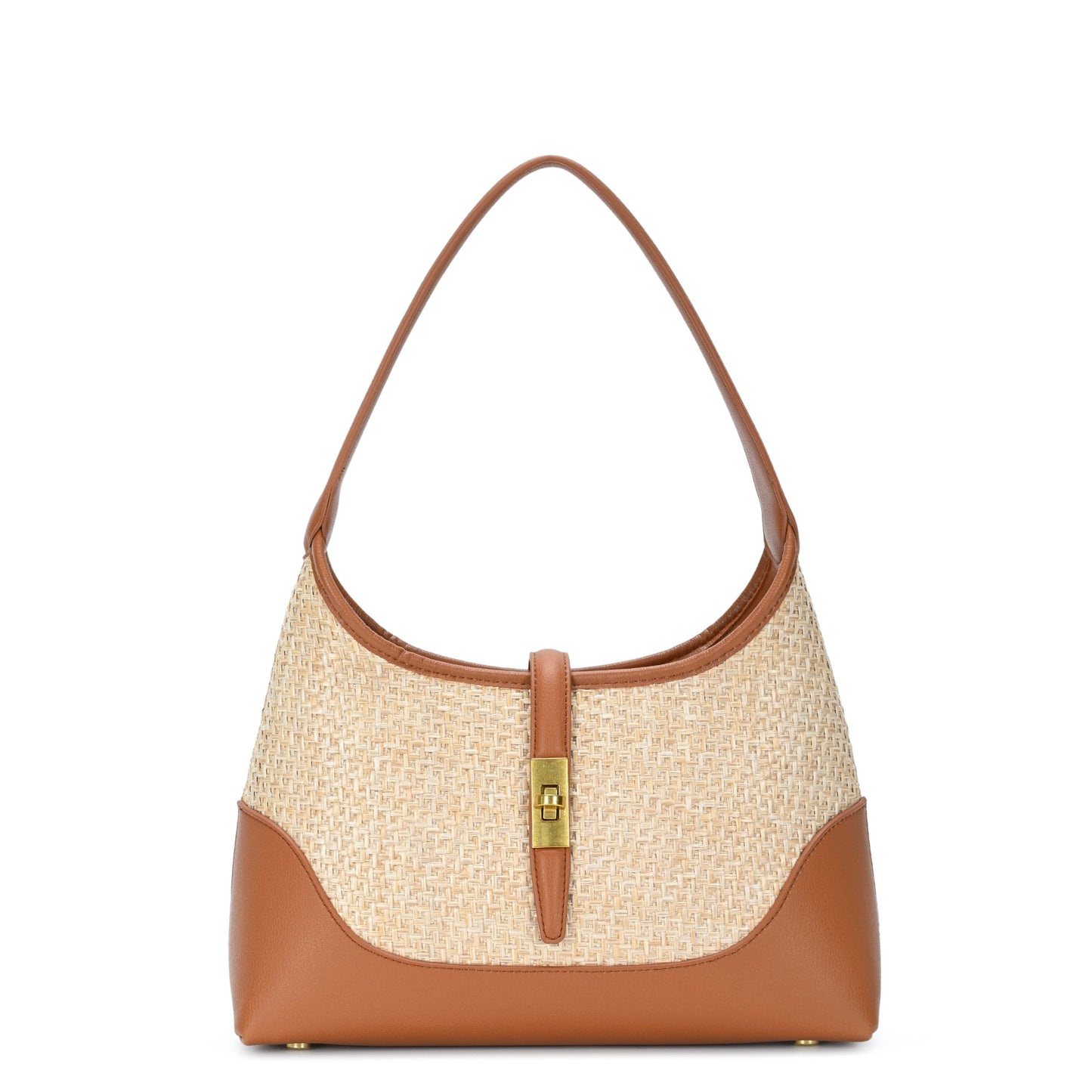 The Isadora Straw Shoulder Bag