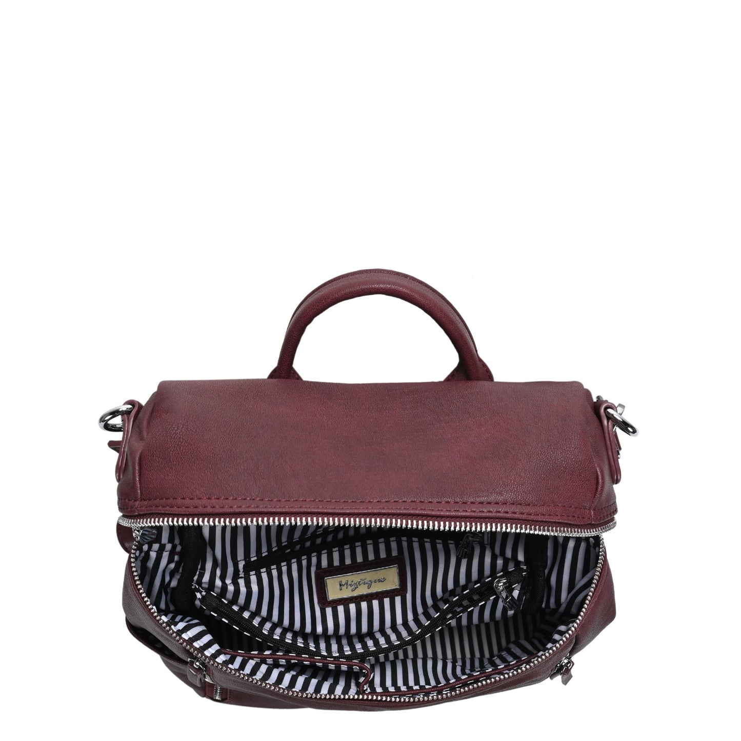 Sienna Utilitarian Shoulder Backpack Purse