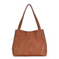 Elizabeth Triple Compartment Hobo
