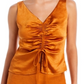 Lucy Paris Gathered Top Gold