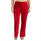 Steve Madden Mercer Crushed Velvet Pants Red