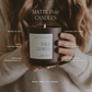 Warm and Cozy Soy Candle - Brown Matte Jar - 15 oz