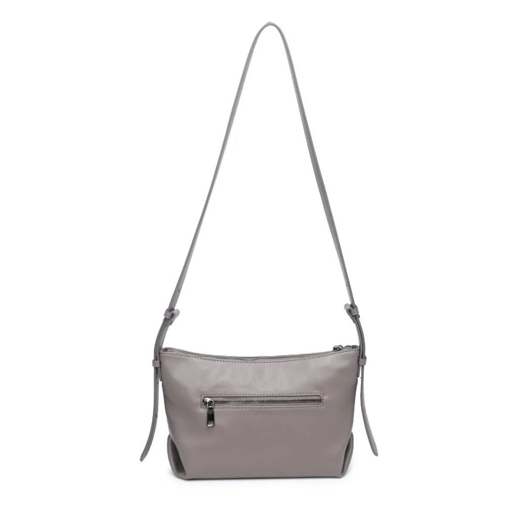 Urban Expressions Taran Grommeted Faux Leather Crossbody Bag