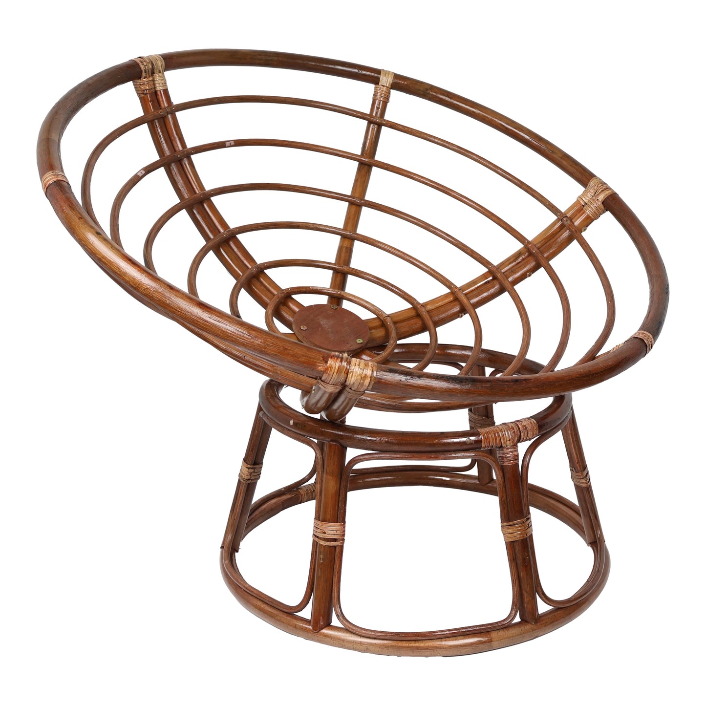 Bali 42 Inch Rattan Papasan Chair Frame