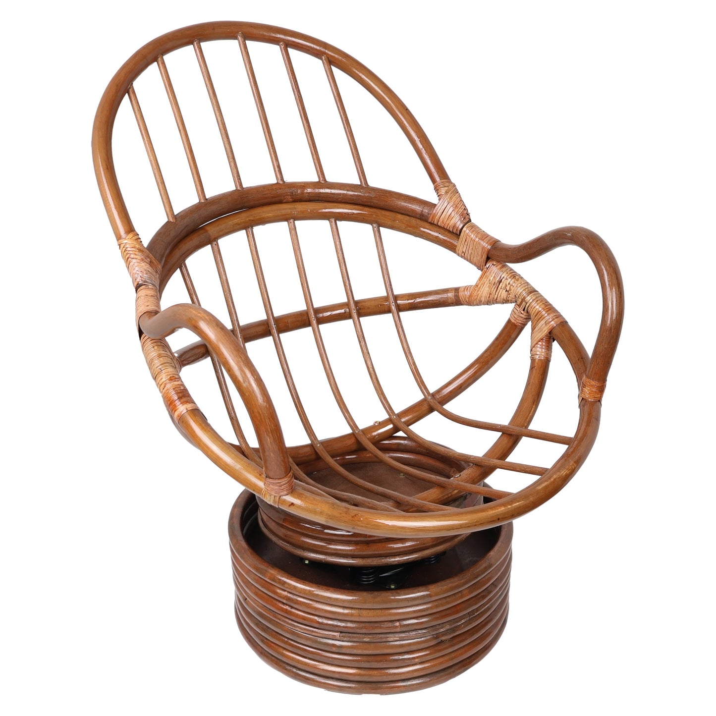 Bali Rattan Swivel Rocker Chair Frame