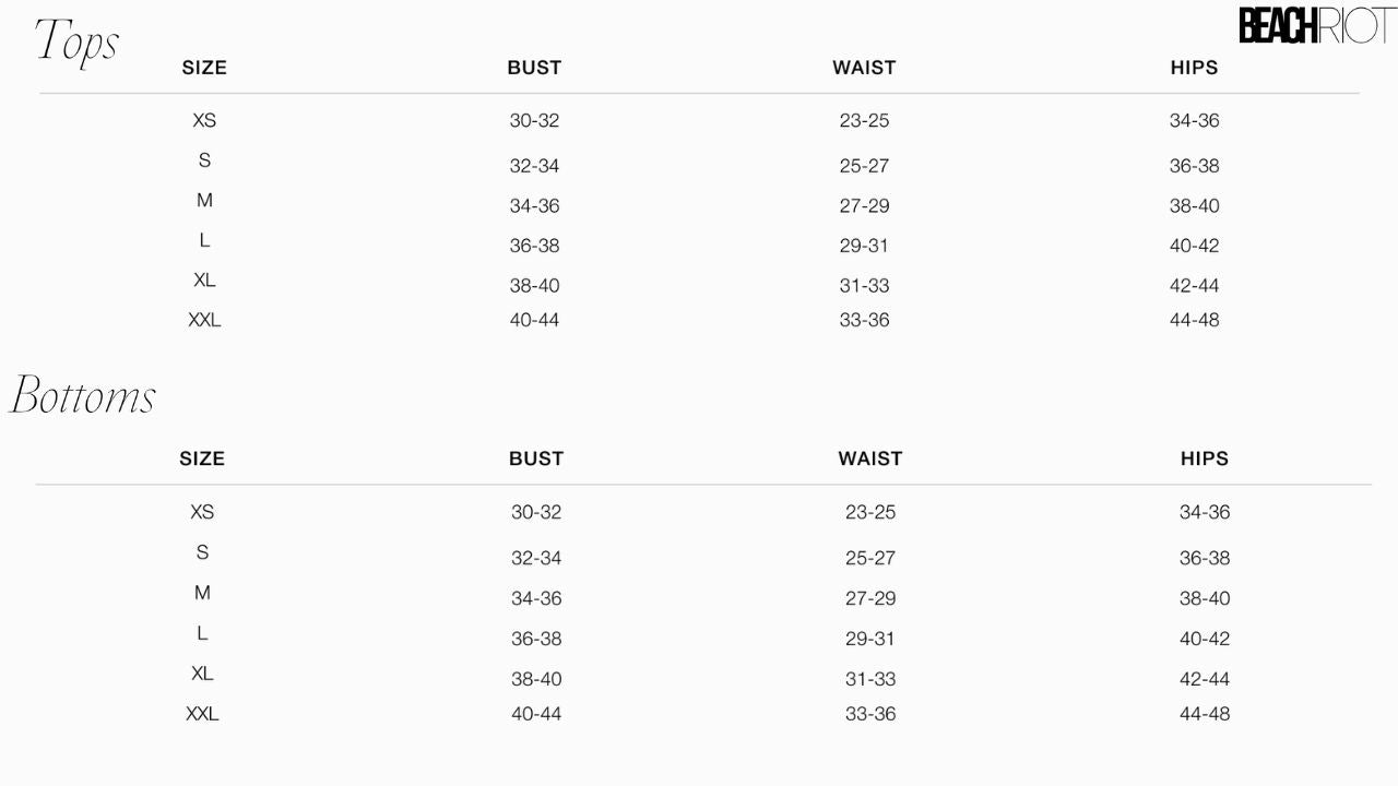 Beach Riot - Yara Top