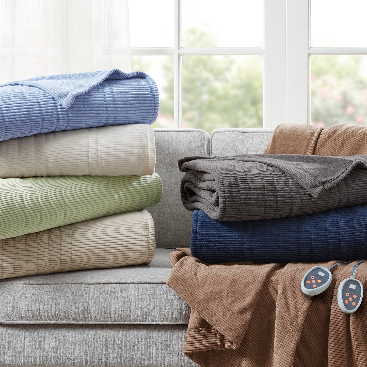 Electric Micro Fleece Heated Blanket