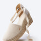 Bisbe Canvas Espadrille Platform Wedges