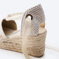 Bisbe Canvas Espadrille Platform Wedges