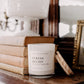Stress Relief Soy Candle - White Jar - 11 oz