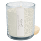 Spa Day Soy Candle - Blue Tinted Glass Jar - 12 oz