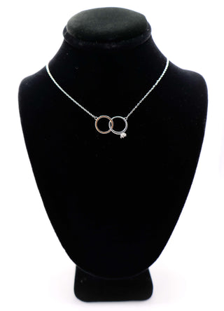 Eternal Embrace White Gold Necklace - Timeless Luxury