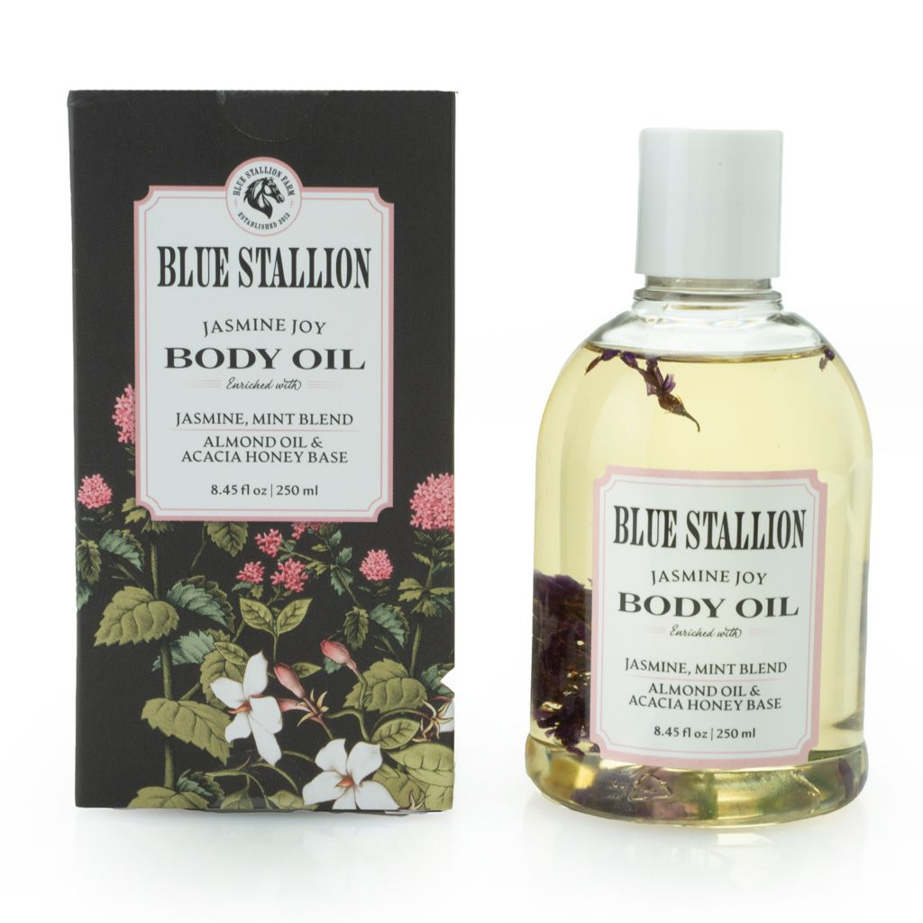 Blue Stallion Body Oil Choice of Scent 8.45 oz