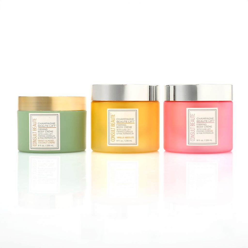 Consult Beaute Champagne Body Lift Cream w/ Pepperslim Trio