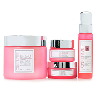 Consult Beaute Champagne Face & Body Lift 4-Piece Kit