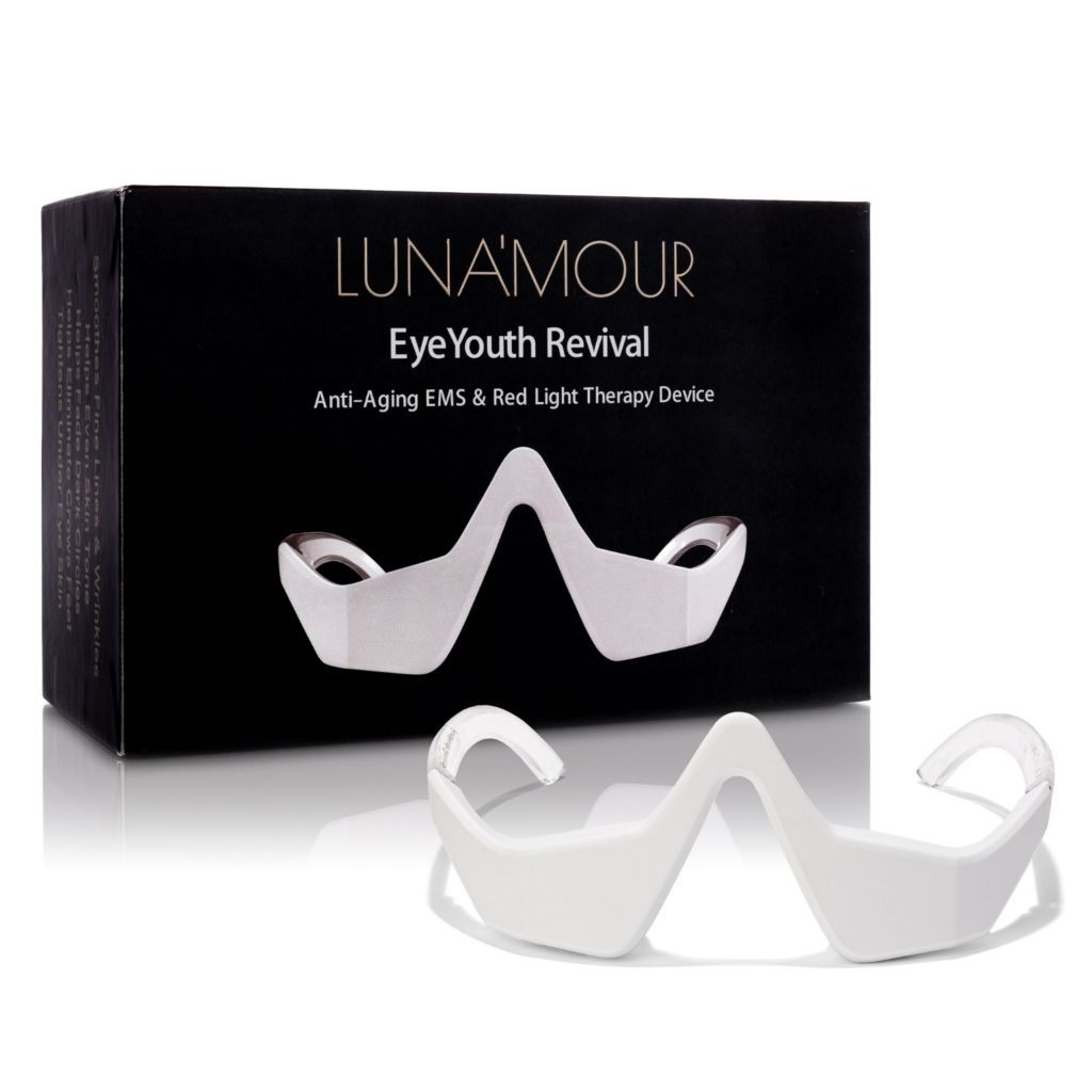 Luna'Mour EyeYouth Revival EMS + Light Therapy Anti-Aging Under Eye Device