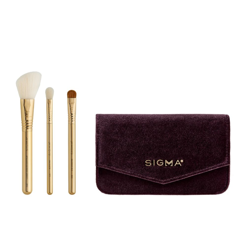 Sigma Beauty Elite Essential Trio Brush Set