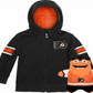 Cubcoats Transforming 2-in-1 Toddler Unisex Philadelphia Flyers Full-Zip Hoodie & Soft Plushie Black