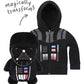 Cubcoats Unisex X Star Wars(TM) Darth Vader 2-in-1 Plush Toy Hoodie Black