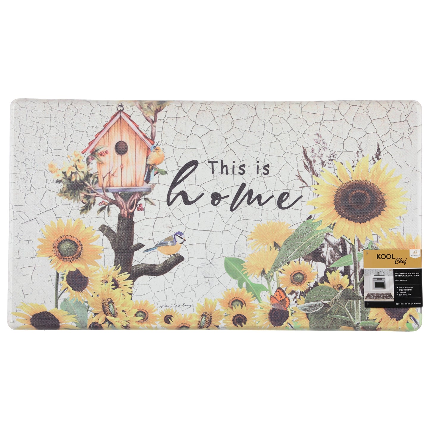 Anti-fatigue Kitchen Mat ''This is Home'' - 2 Sizes!