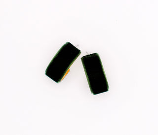 Velvet Elegance Earrings – Luxury Velvet Statement Earrings