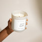 Let It Snow Soy Candle - Tan Matte Jar - 15 oz