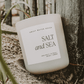 Salt and Sea Soy Candle - Tan Matte Jar - 15 oz