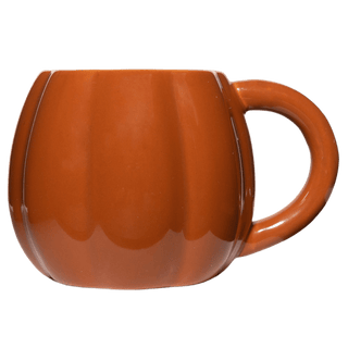 Orange Pumpkin 19oz. Figural Coffee Mug