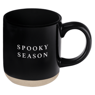Spooky Season 14oz. Black Stoneware Coffee Mug