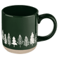 Pine Trees 14 oz Stoneware Coffee Mug