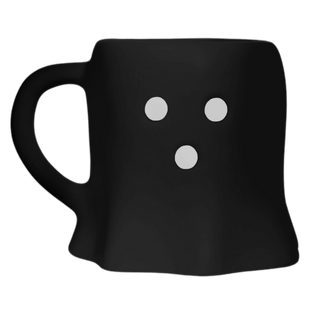 Black Ghost 12oz. Figural Coffee Mug