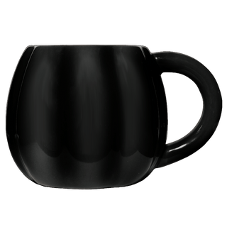 Black Pumpkin 19oz. Figural Coffee Mug