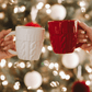 Red Sweater 18 oz Figural Coffee Mug