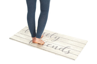 Oversized 20"x39" Anti-Fatigue Embossed Floor Mat (Family & Friends)