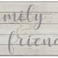 Oversized 20"x39" Anti-Fatigue Embossed Floor Mat (Family & Friends)