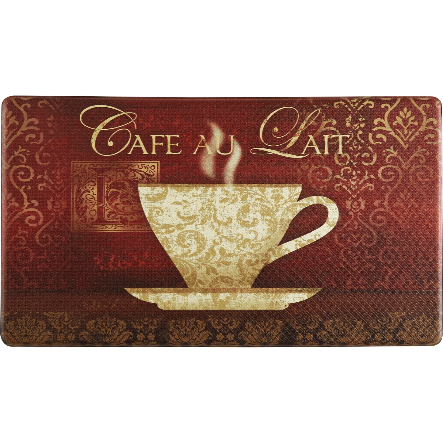 Oversized 20"x36" Feel at Ease Anti-Fatigue Kitchen Mat (New Coffee)